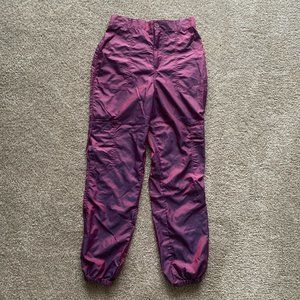 Wild Fable Purple Metallic Wind Pant